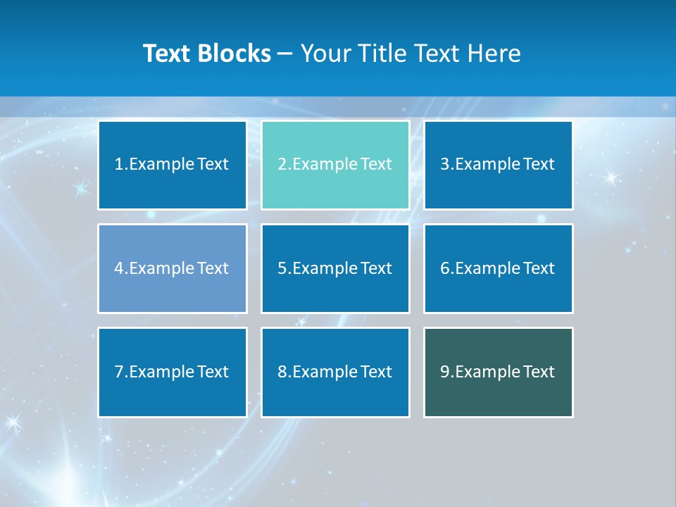 Star Design Year PowerPoint Template