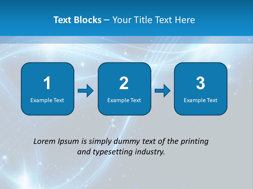 Star Design Year PowerPoint Template