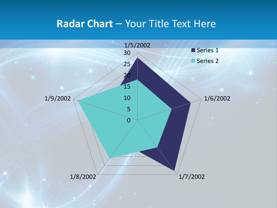 Star Design Year PowerPoint Template