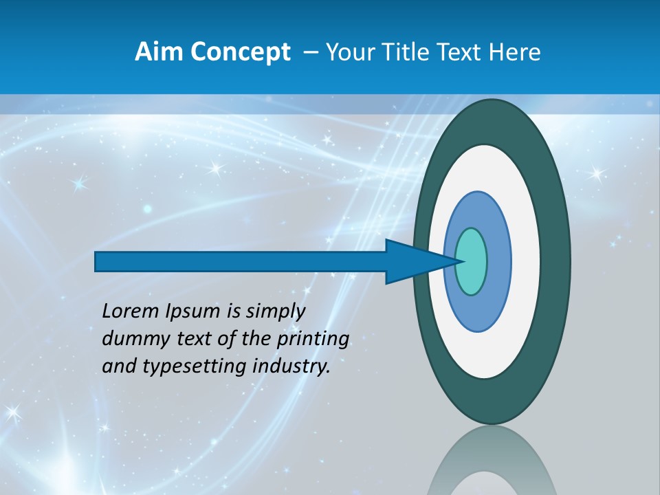 Star Design Year PowerPoint Template