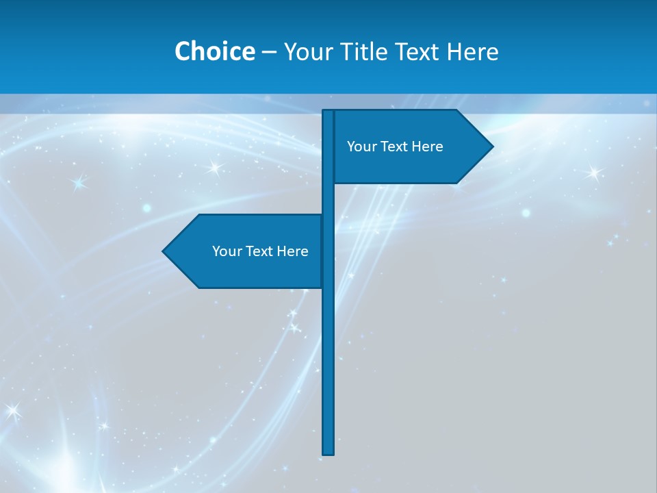 Star Design Year PowerPoint Template