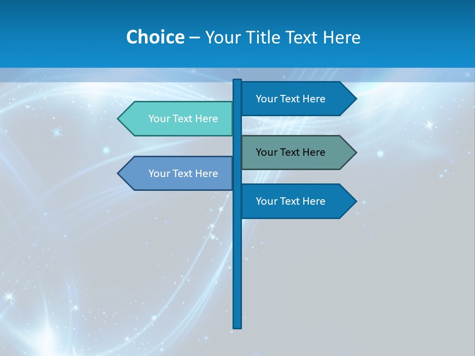 Star Design Year PowerPoint Template