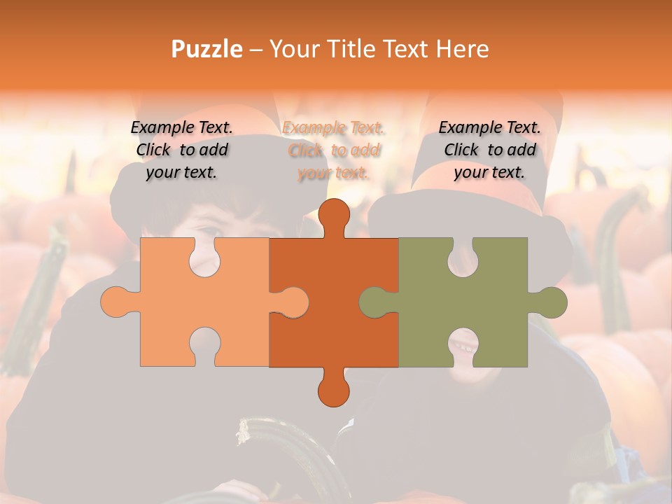 Model Garden Green PowerPoint Template