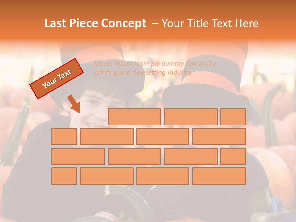 Model Garden Green PowerPoint Template