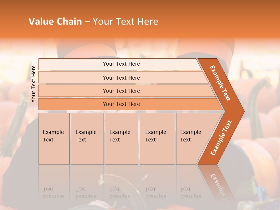 Model Garden Green PowerPoint Template