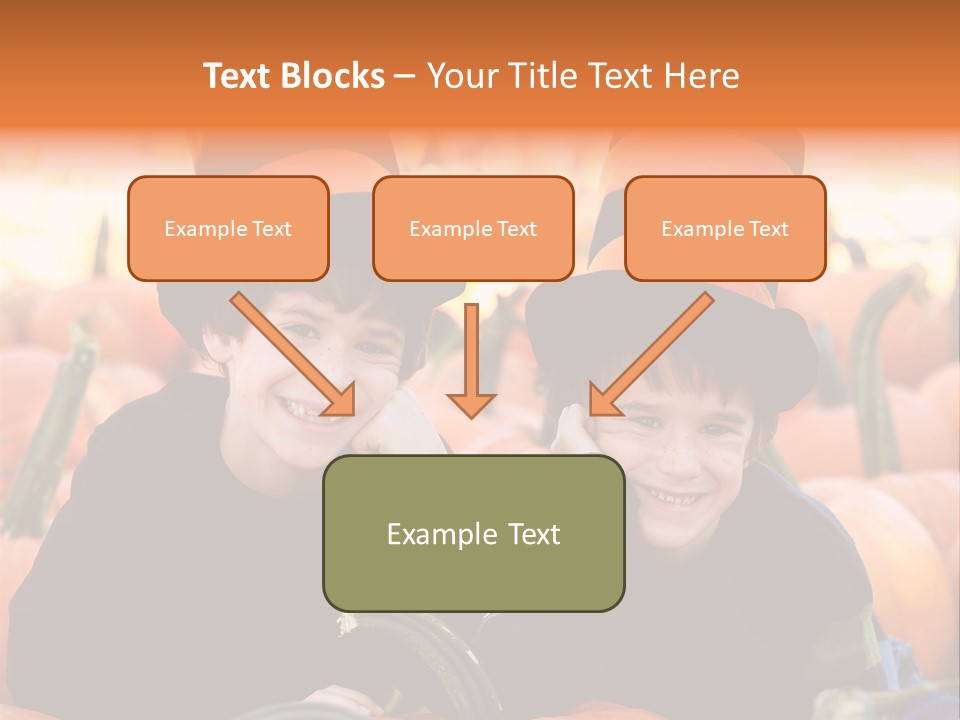 Model Garden Green PowerPoint Template