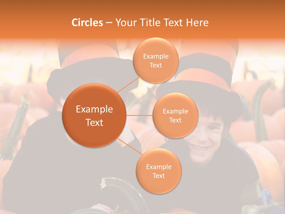 Model Garden Green PowerPoint Template