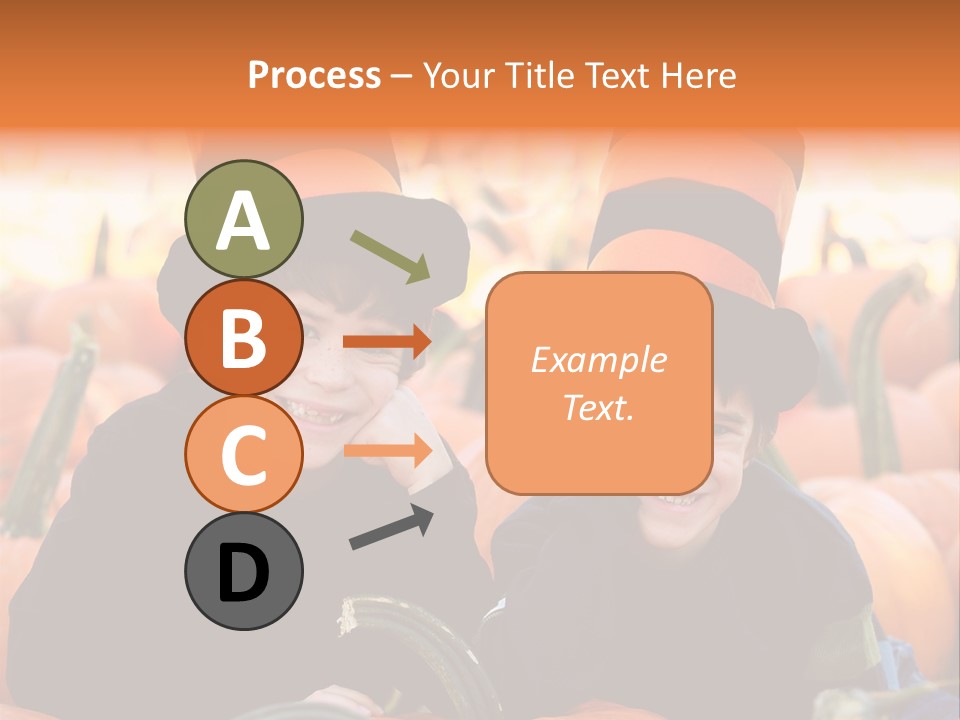 Model Garden Green PowerPoint Template