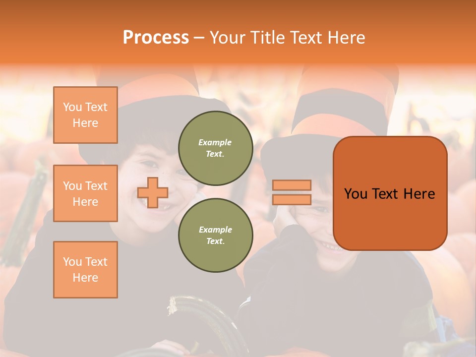 Model Garden Green PowerPoint Template