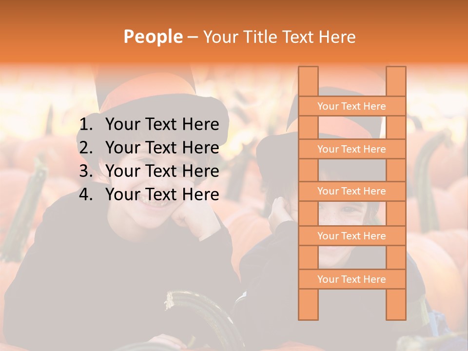 Model Garden Green PowerPoint Template