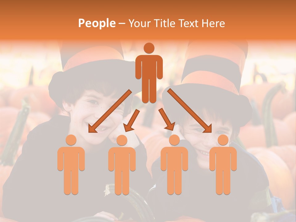 Model Garden Green PowerPoint Template