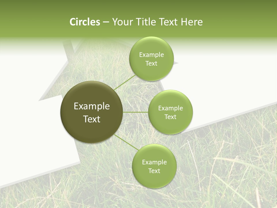 Model Garden Green PowerPoint Template