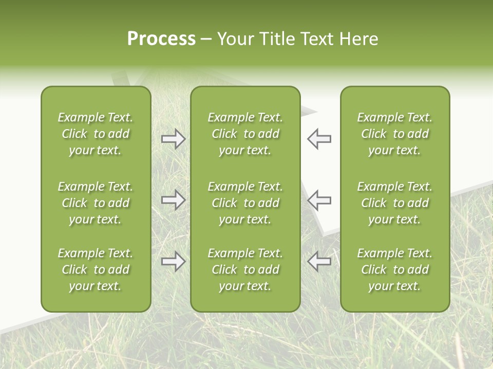 Model Garden Green PowerPoint Template