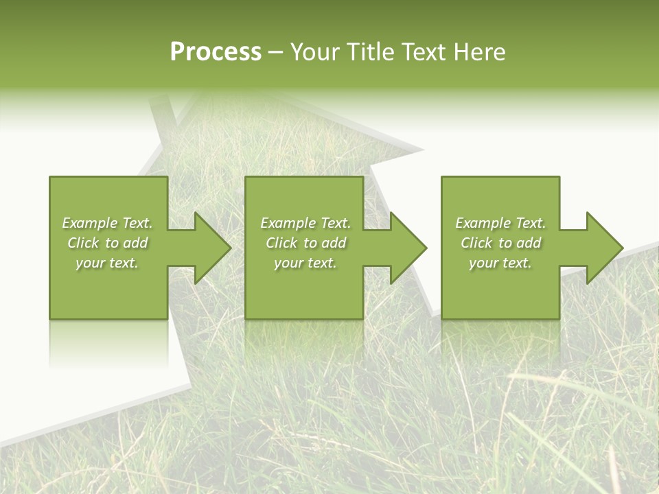 Model Garden Green PowerPoint Template