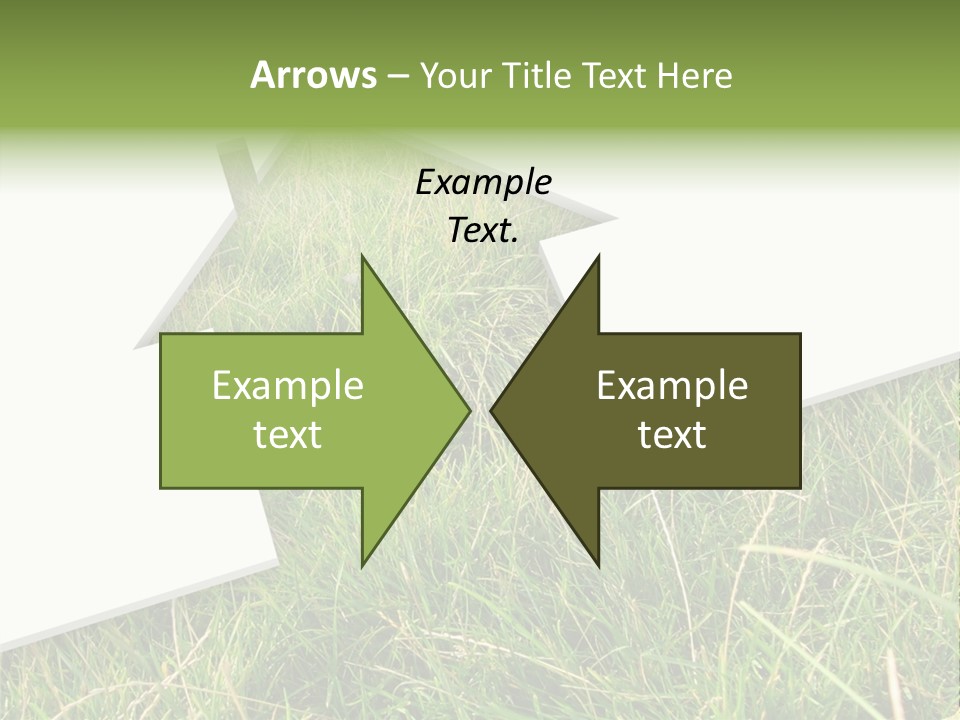 Model Garden Green PowerPoint Template