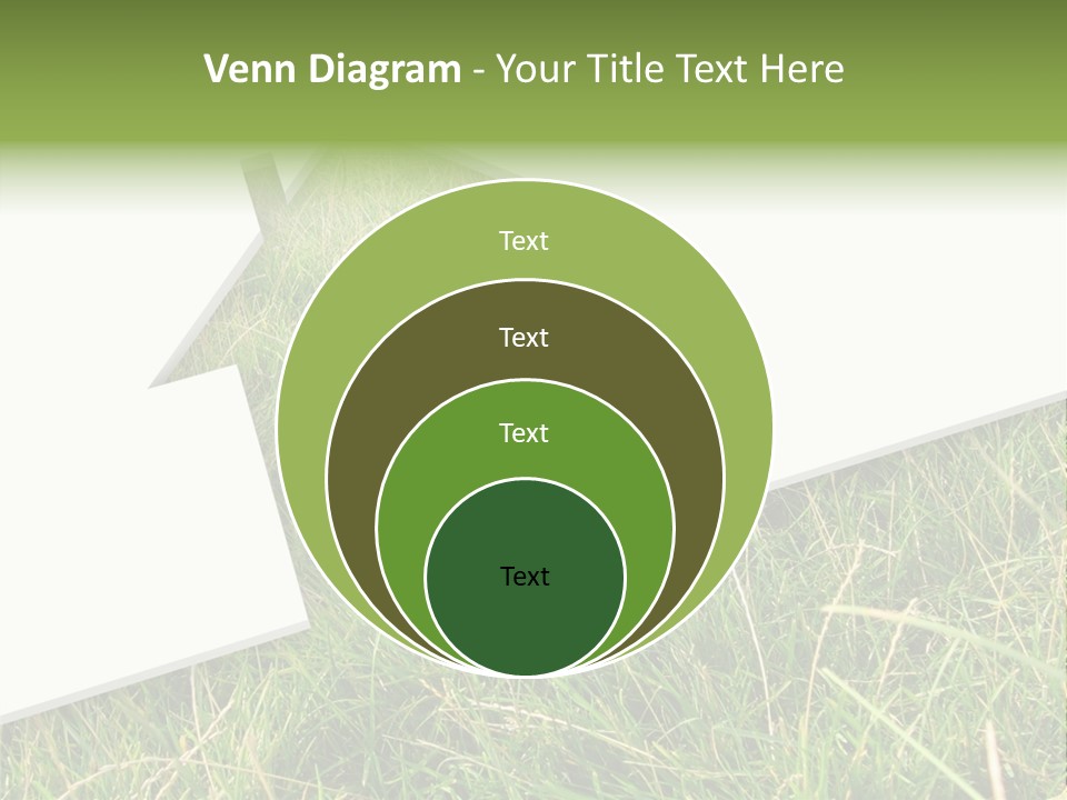 Model Garden Green PowerPoint Template