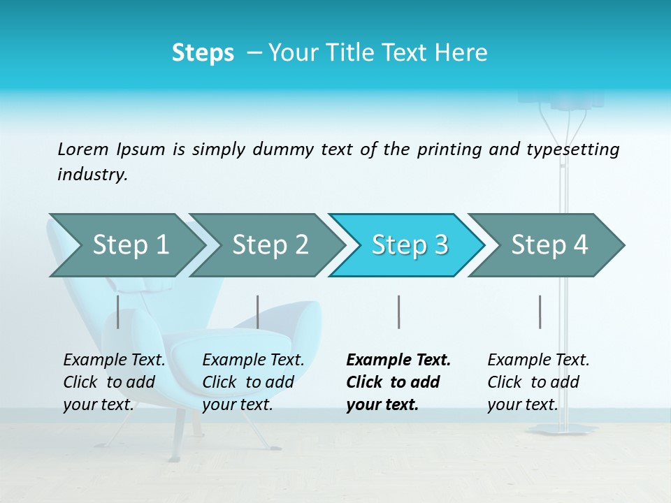Interior Sparse Decorative PowerPoint Template