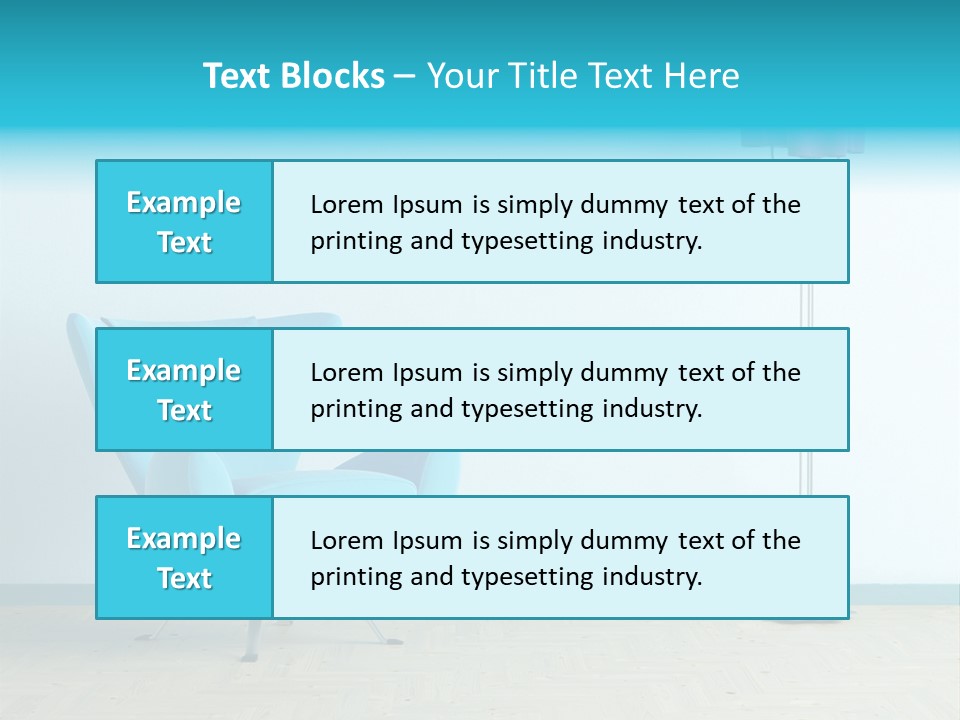 Interior Sparse Decorative PowerPoint Template