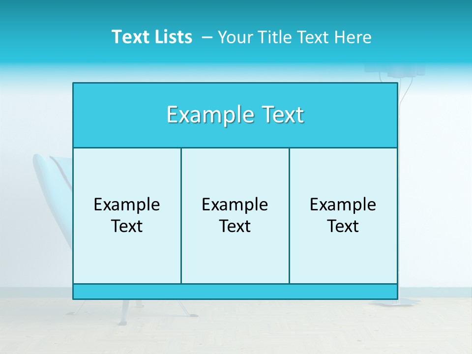 Interior Sparse Decorative PowerPoint Template