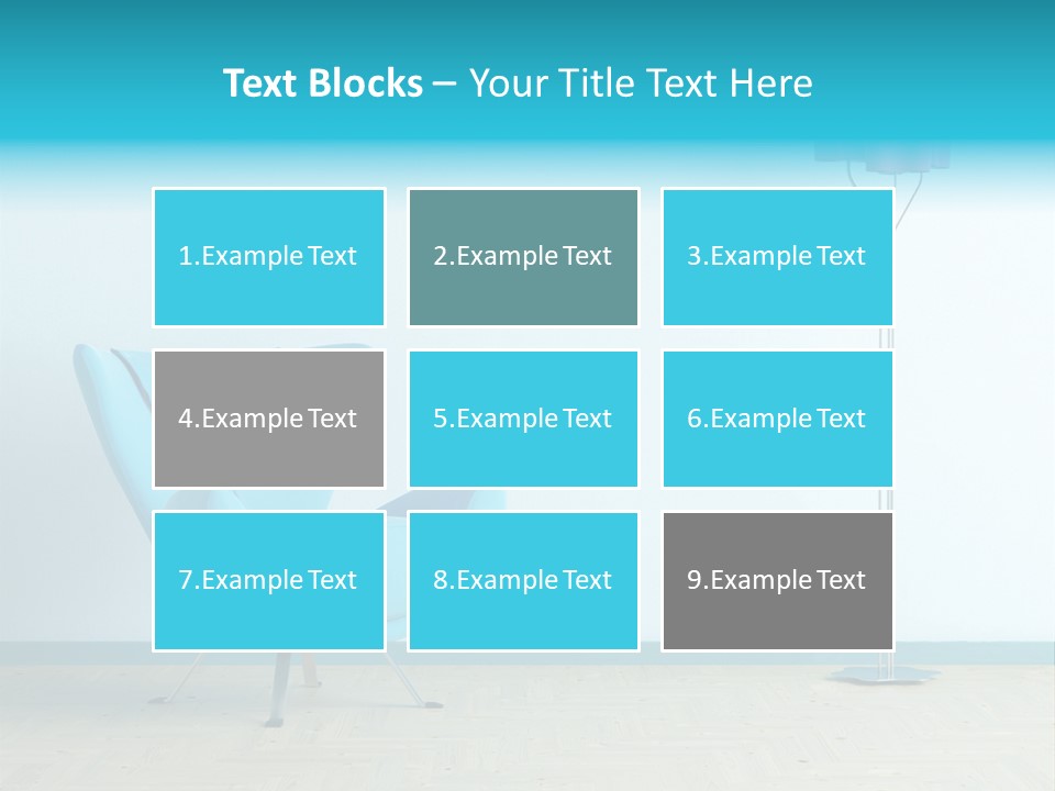 Interior Sparse Decorative PowerPoint Template