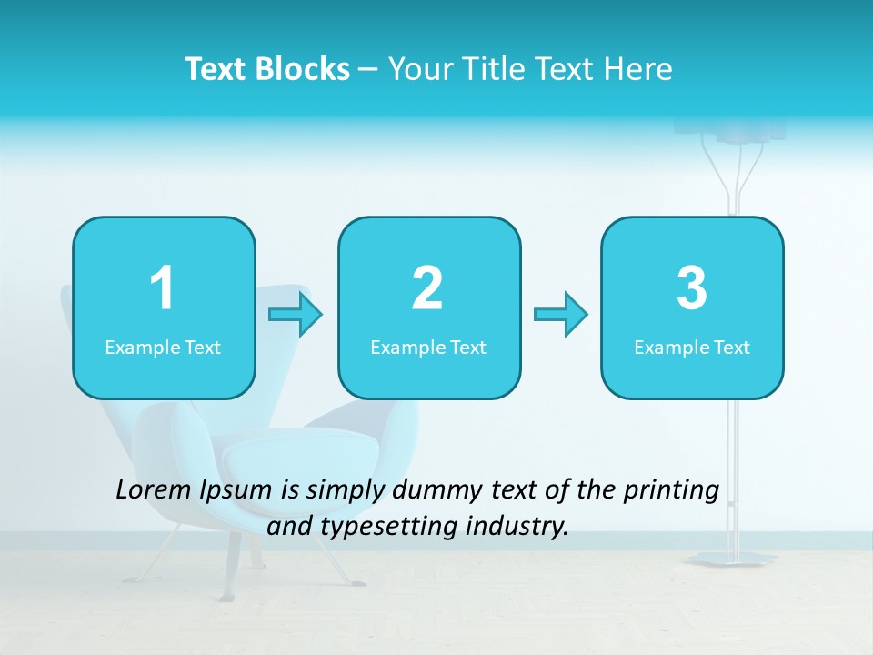 Interior Sparse Decorative PowerPoint Template
