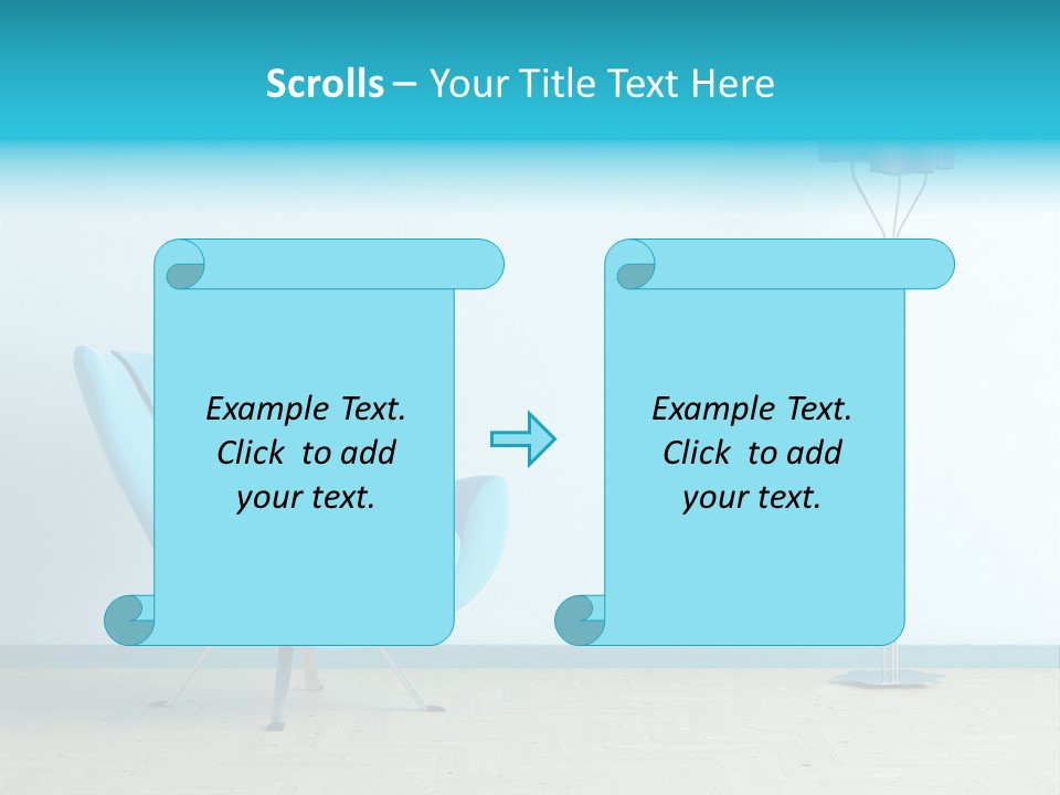 Interior Sparse Decorative PowerPoint Template