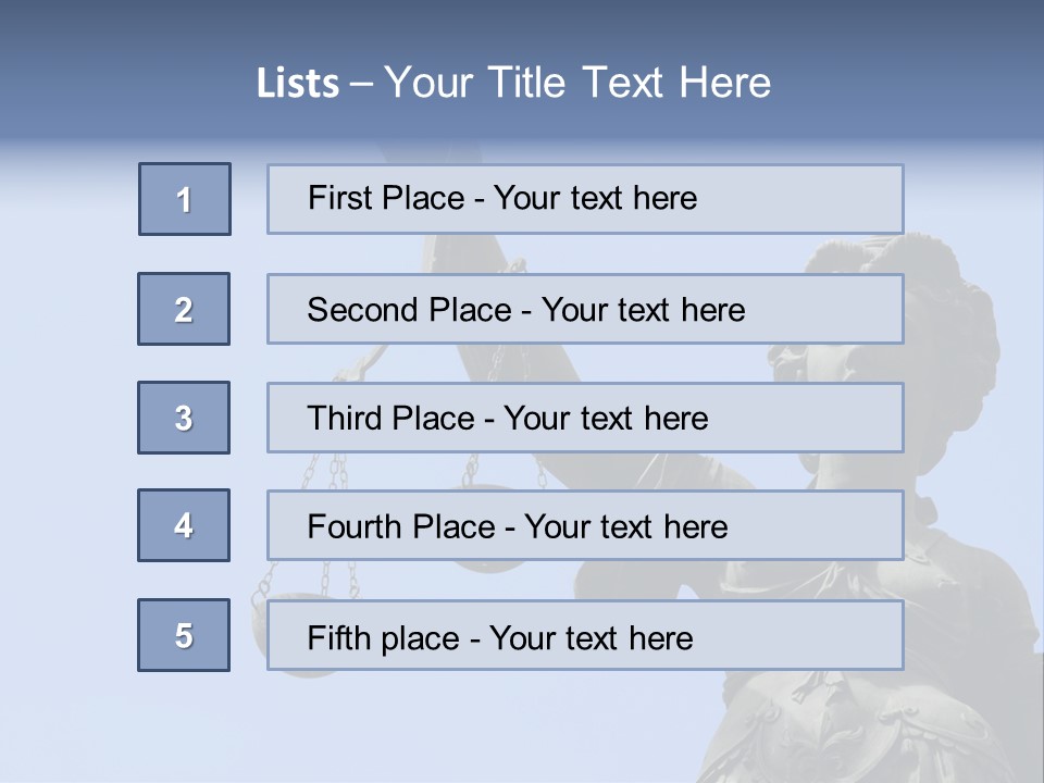 Monument Laws Hold PowerPoint Template