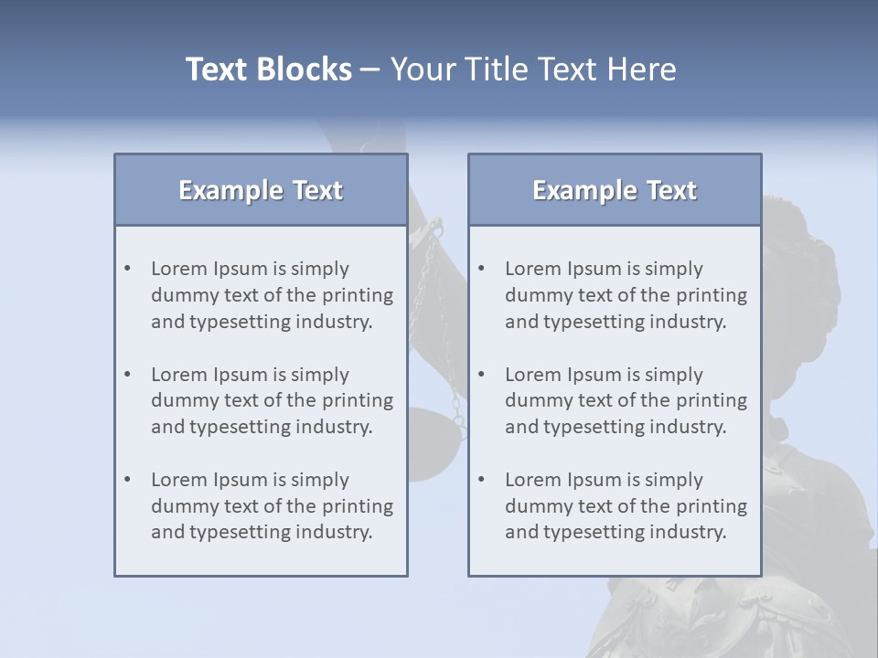 Monument Laws Hold PowerPoint Template