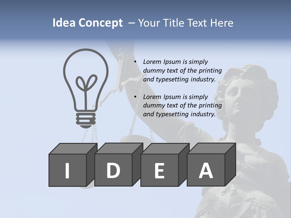 Monument Laws Hold PowerPoint Template