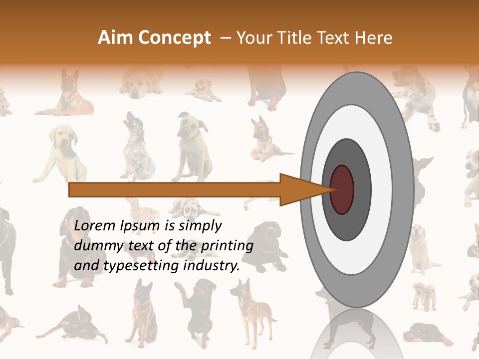 Canario Pinscher English PowerPoint Template