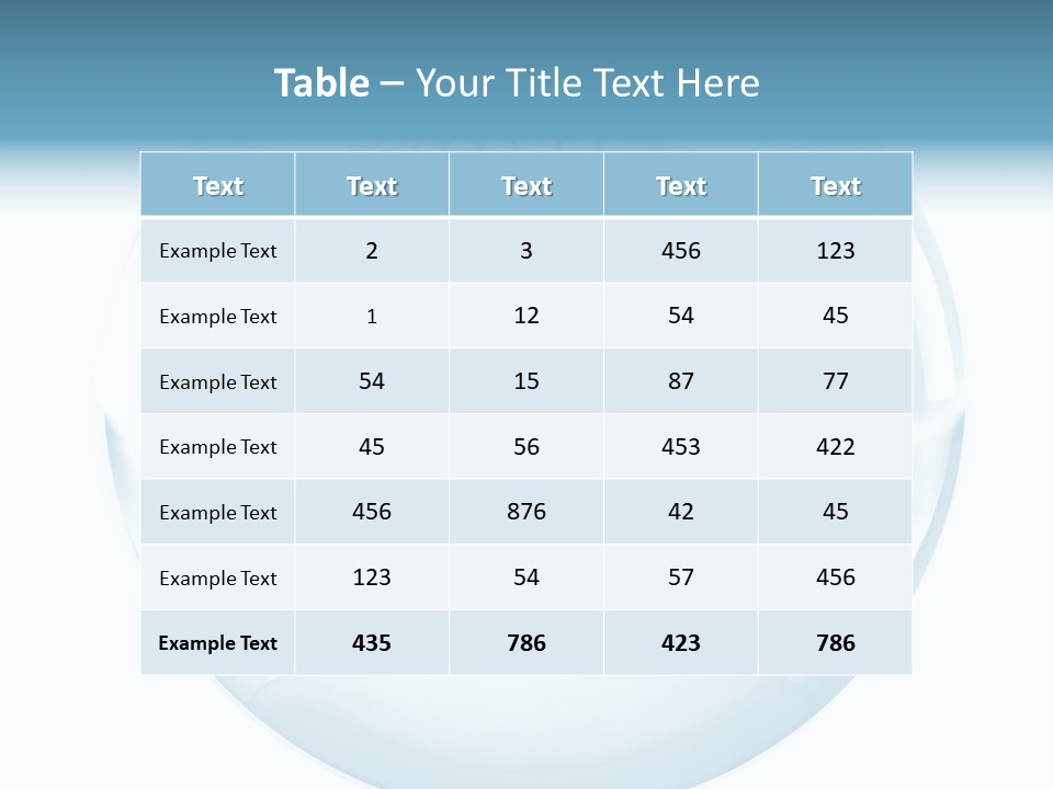 Background Ball Innovation PowerPoint Template