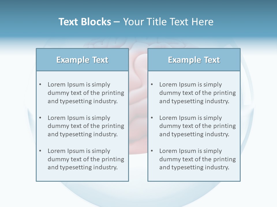 Background Ball Innovation PowerPoint Template