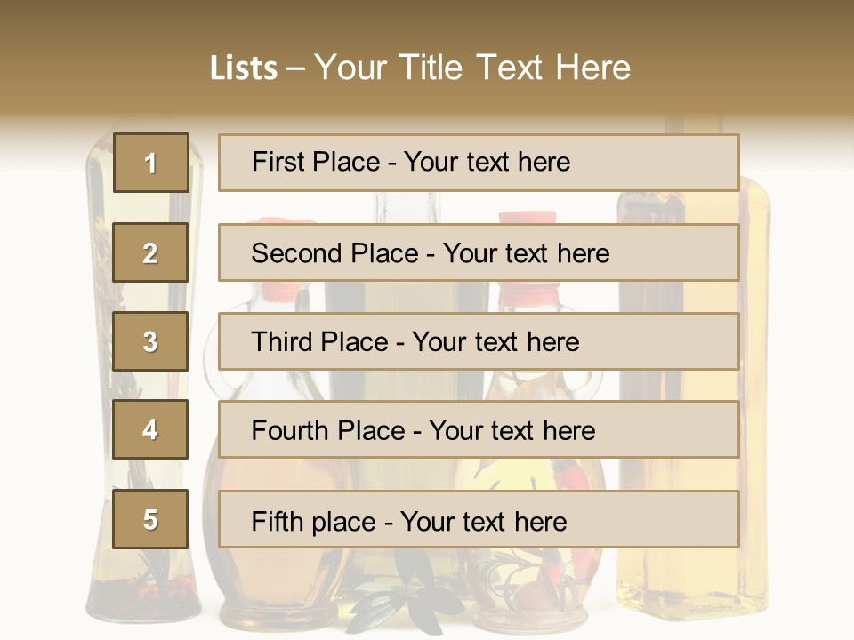 Color Lecithin Still PowerPoint Template