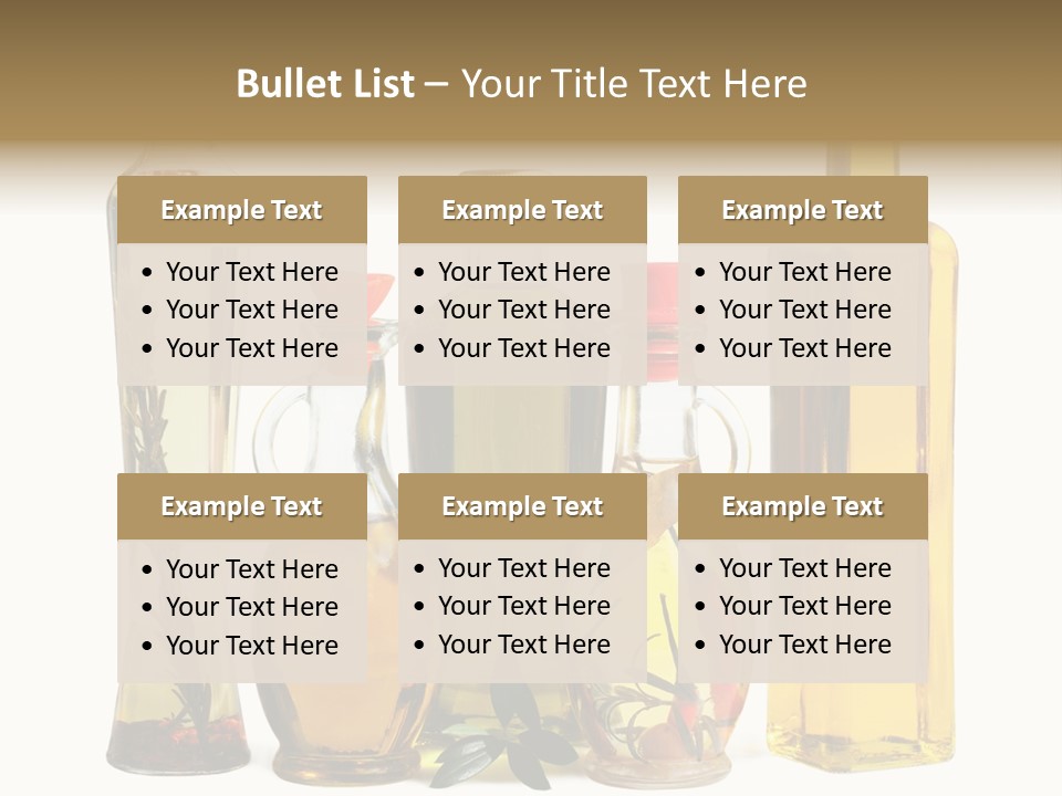 Color Lecithin Still PowerPoint Template