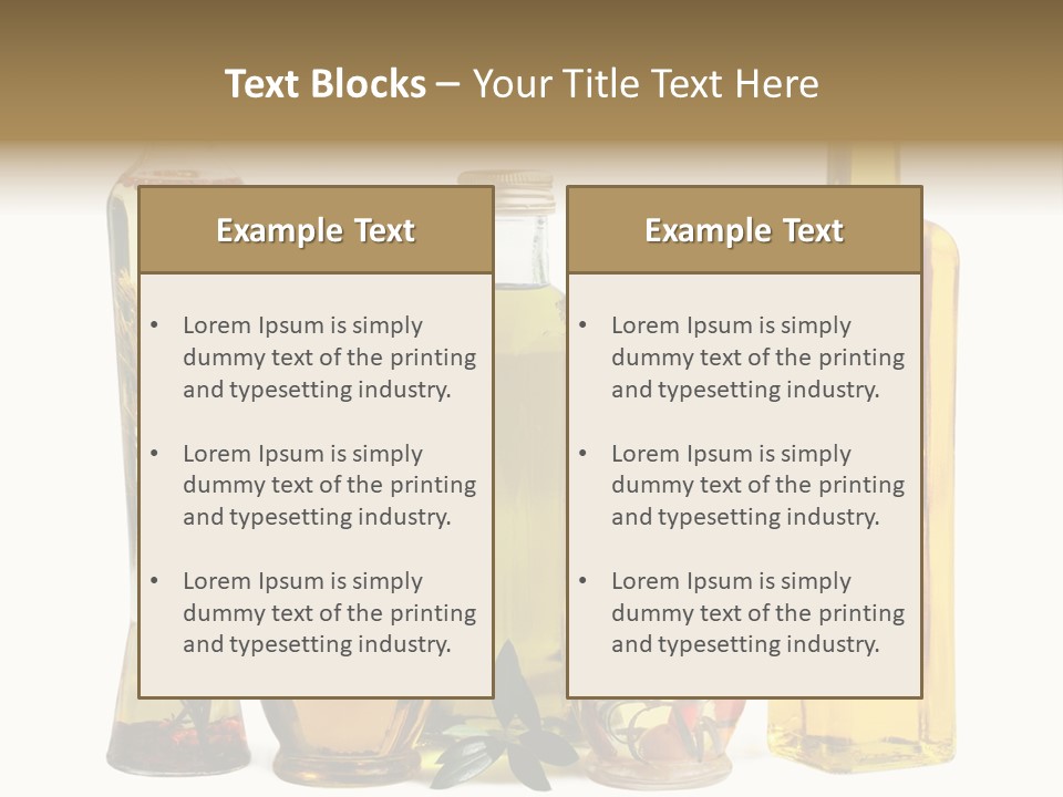 Color Lecithin Still PowerPoint Template