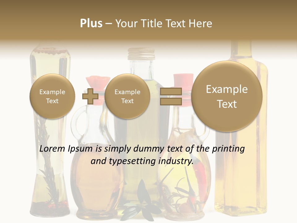 Color Lecithin Still PowerPoint Template