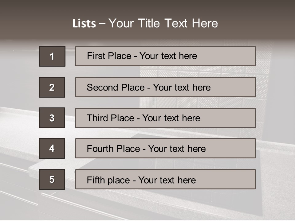 Decoration Architecture Room PowerPoint Template