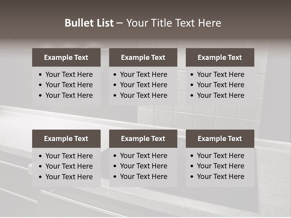Decoration Architecture Room PowerPoint Template