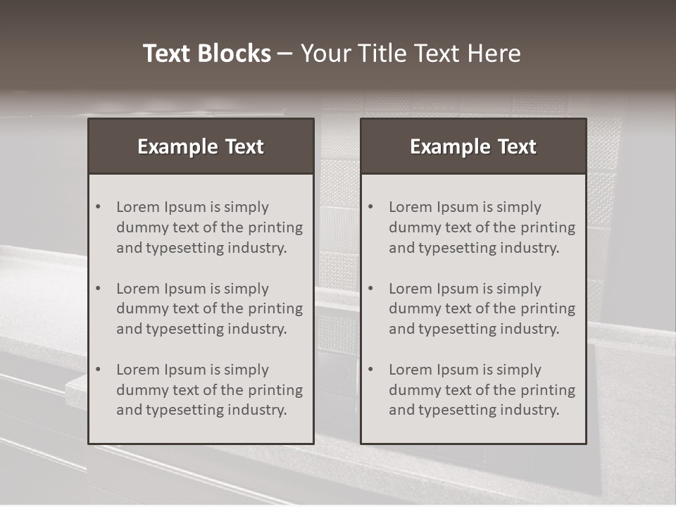Decoration Architecture Room PowerPoint Template