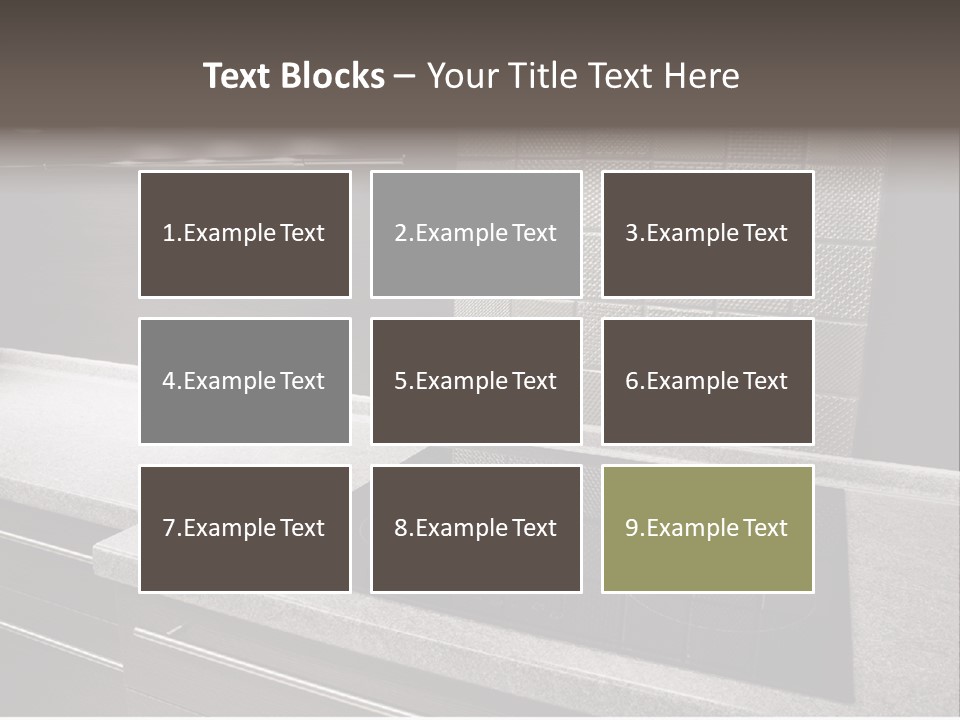 Decoration Architecture Room PowerPoint Template