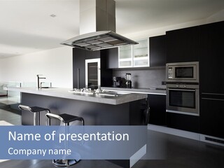Kitchen Lifestyle Interior PowerPoint Template
