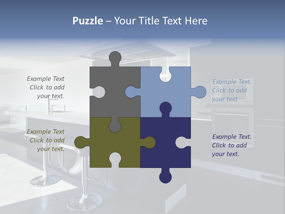 Kitchen Lifestyle Interior PowerPoint Template