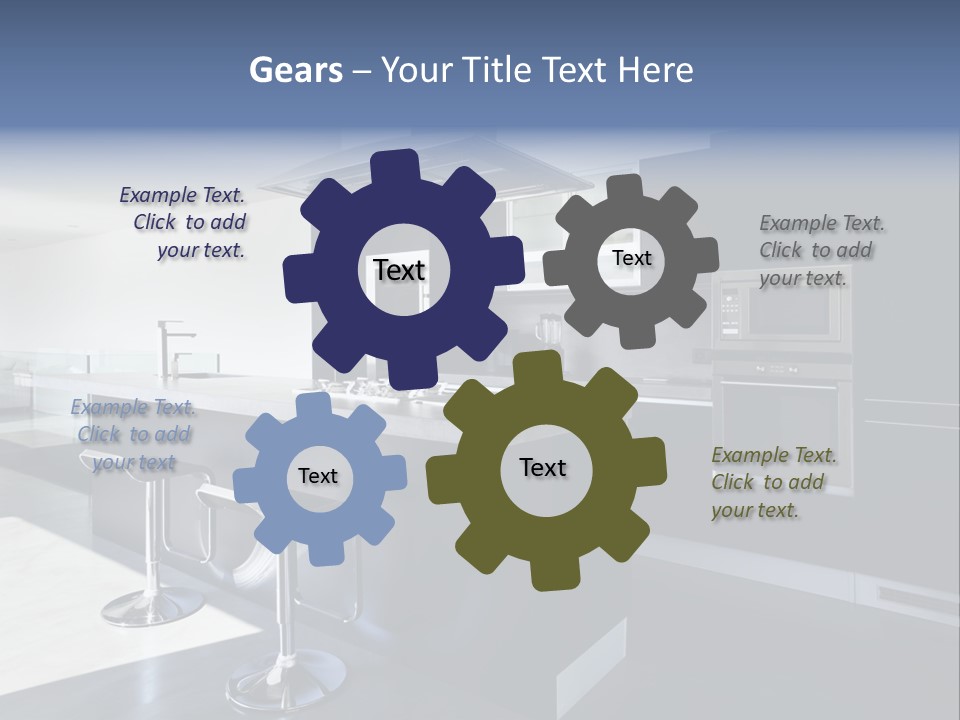 Kitchen Lifestyle Interior PowerPoint Template