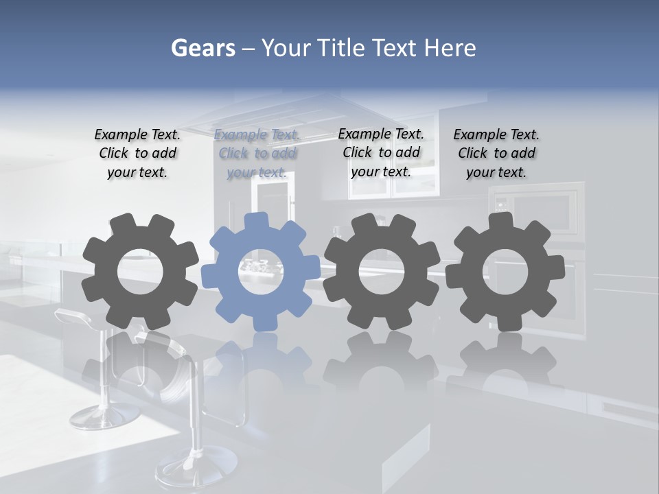 Kitchen Lifestyle Interior PowerPoint Template