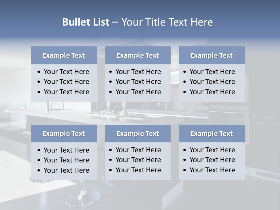 Kitchen Lifestyle Interior PowerPoint Template