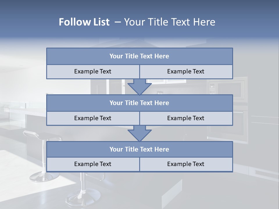 Kitchen Lifestyle Interior PowerPoint Template