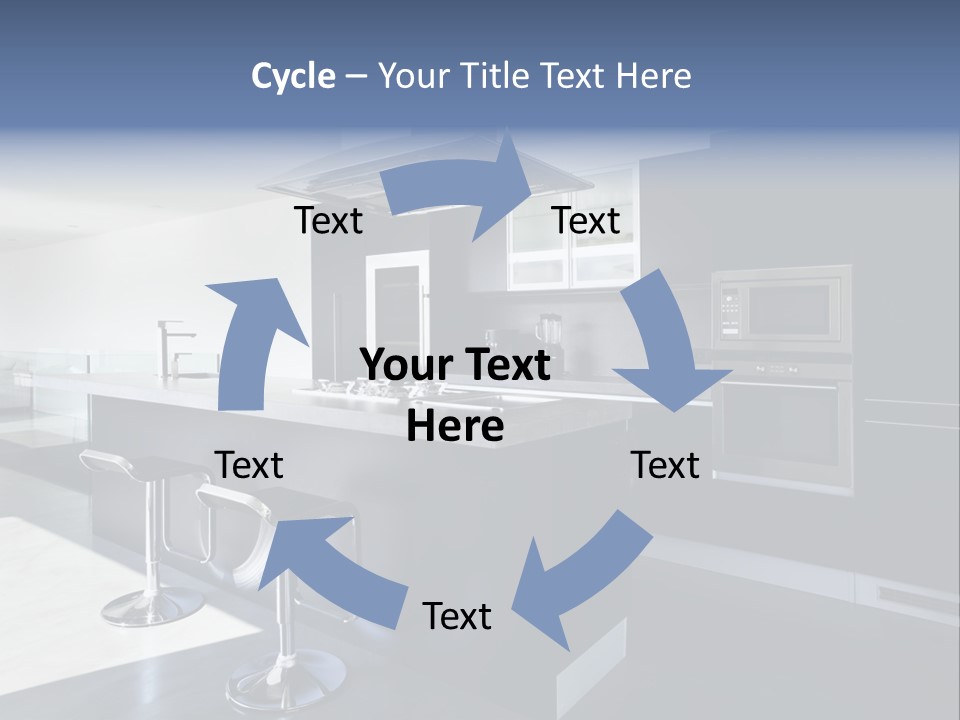 Kitchen Lifestyle Interior PowerPoint Template