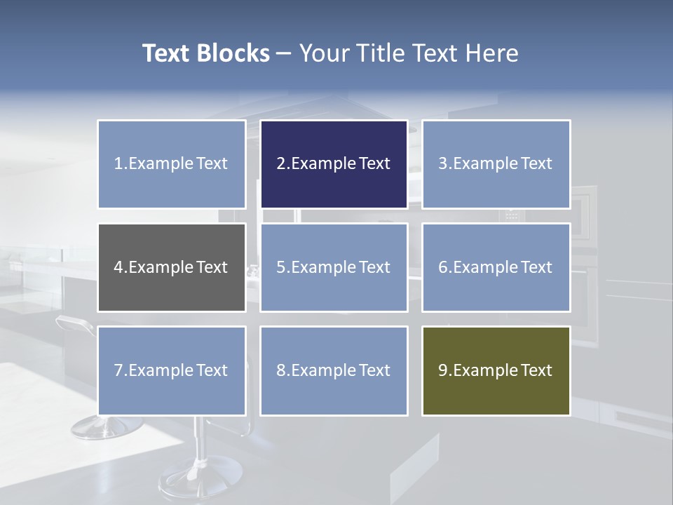 Kitchen Lifestyle Interior PowerPoint Template