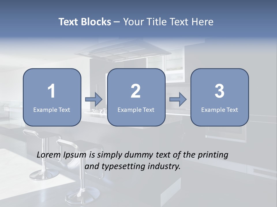 Kitchen Lifestyle Interior PowerPoint Template