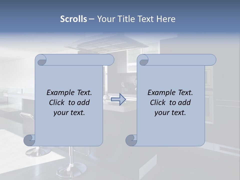 Kitchen Lifestyle Interior PowerPoint Template